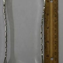 SAMBORN MEXICO (contact info removed) STERLING SILVER ICE TONGS 125Gr COLLECTIBLE