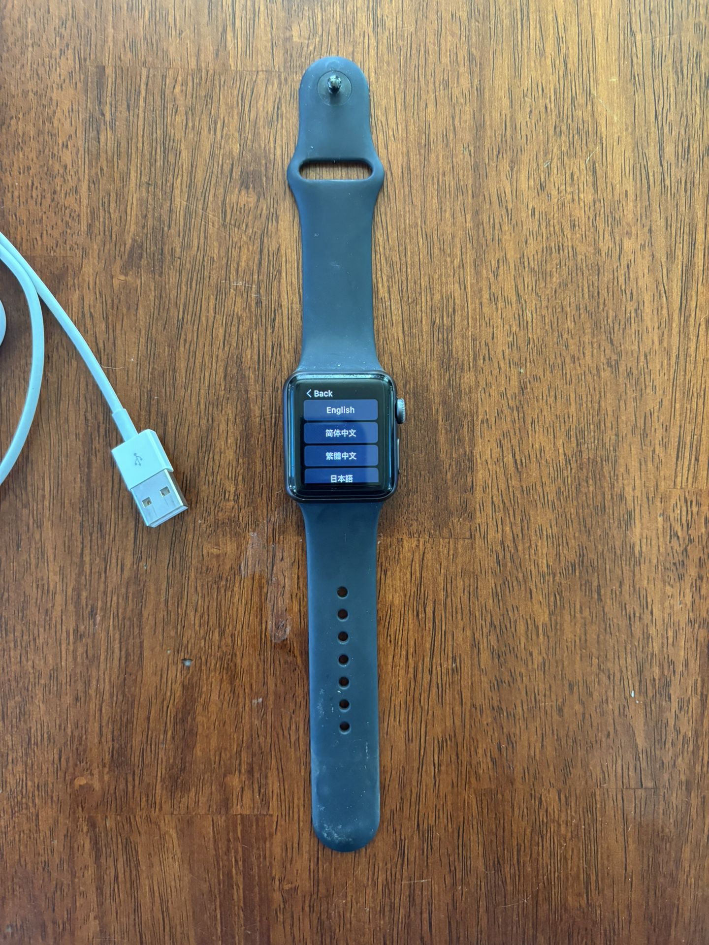 Apple Watch Series 3 black good condition