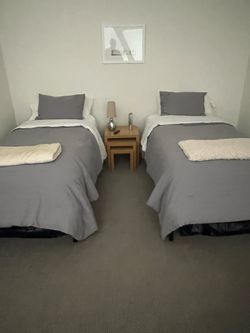 Twin beds