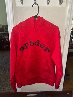 vvs red spider hoodie