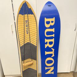 2 Burton Throwback Snowboards 