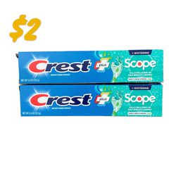 【NEW】Crest Scope Toothpaste 5.4oz