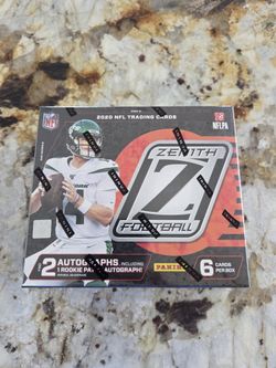 2020 Panini Zenith NFL Hobby Box Sealed