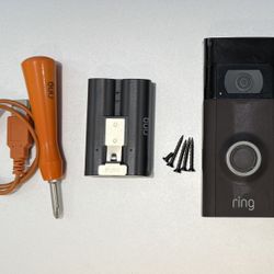 Ring 2 Video Doorbell With Battery And 2 Chimes!