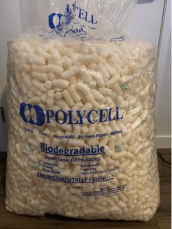 7 cubic feet of Popcorn Popcorn Packing Material