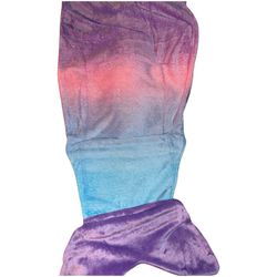 Personalized Mermaid Tail Blanket 