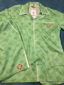 Green silky, Casa Blanca, set S, M,L