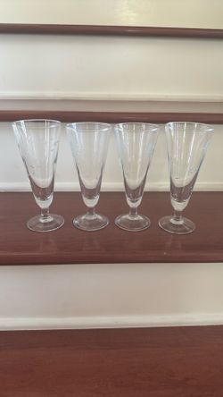 Princess house Pilsner glasses