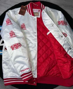 Mitchell & Ness Chicago Bulls Cherry Bomb Jacket SIZE L