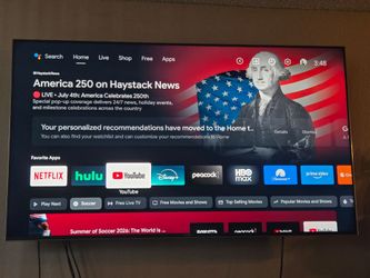 65" 120hz Sony Bravia X900H 4K UHD TV