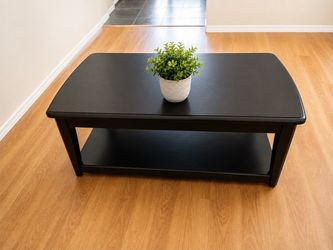 Lift-Top Coffee Table with Hidden Storage – $45