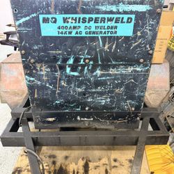 WhisperWeld 400 Amp DC Towable Welder