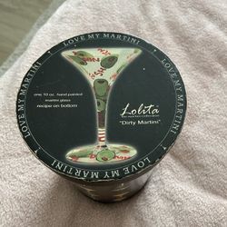 Lolita Dirty Martini Glassware