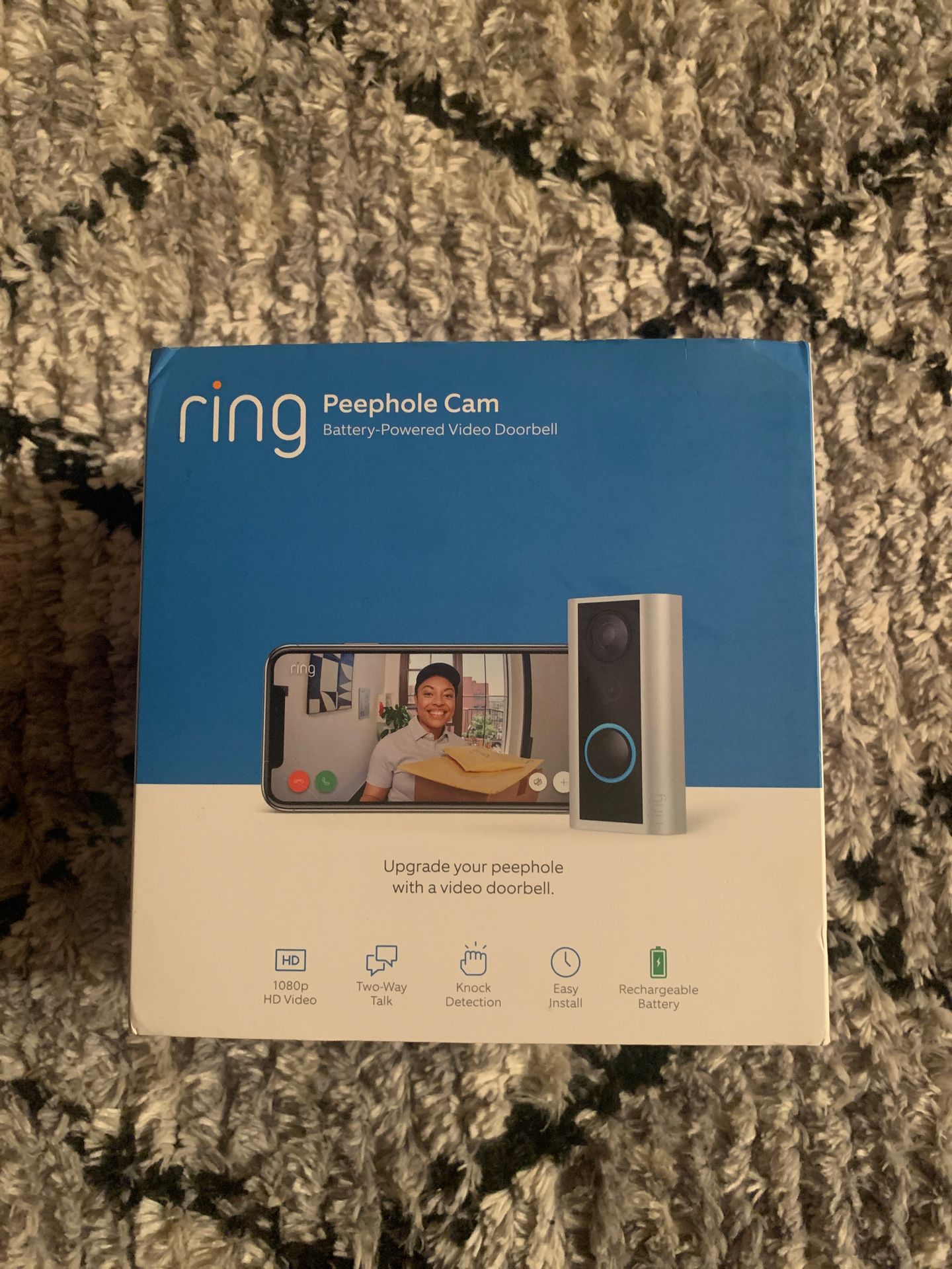 Ring peephole doorbell