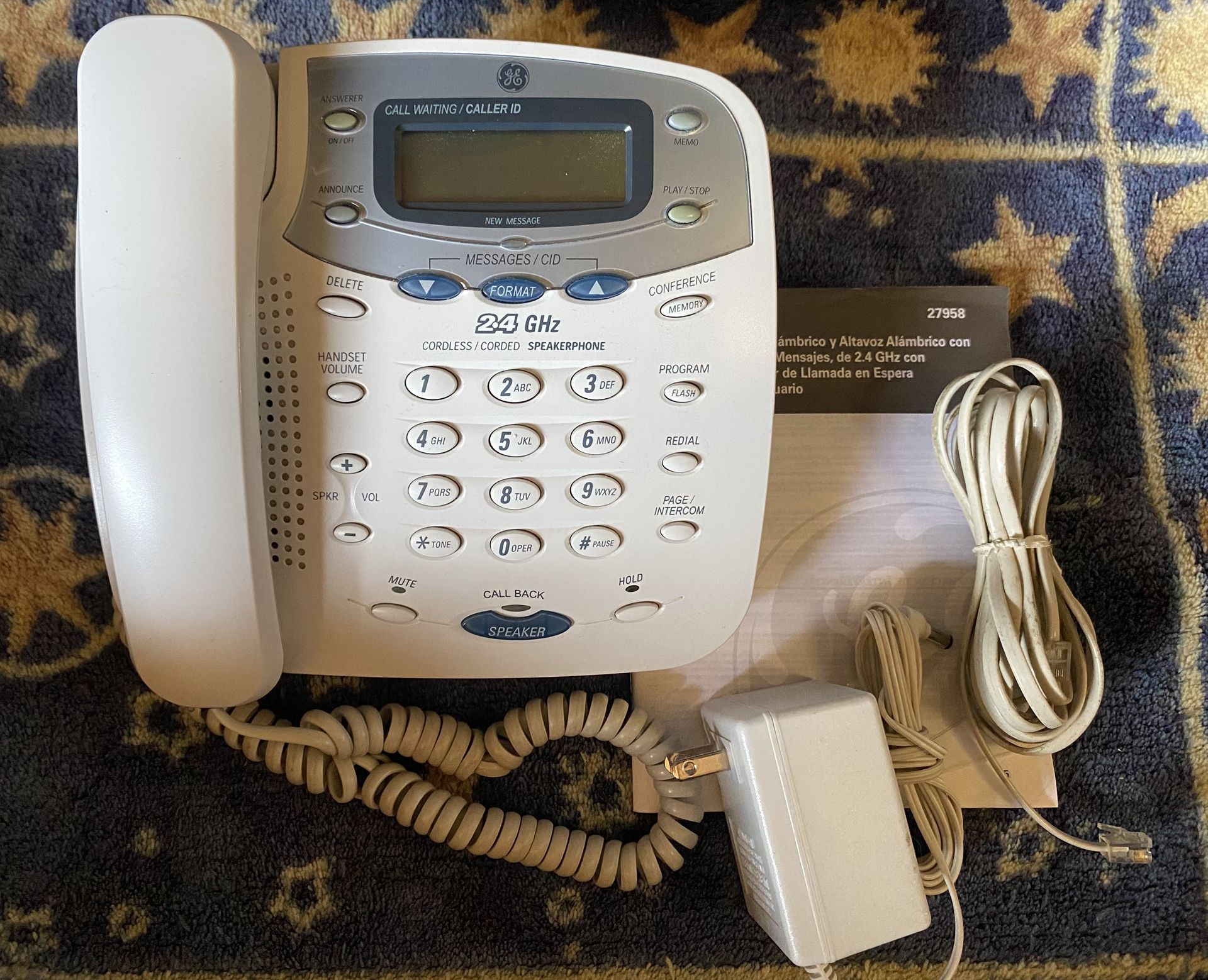 GE Landline Phone $5