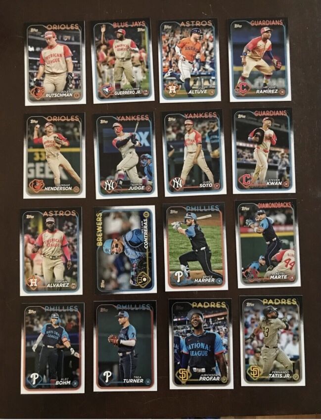 2024 Topps Update Series All Star Game Complete Set