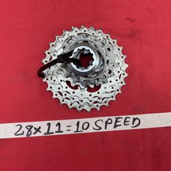 Shimano Ultegra 6700 CS-6700 10 Speed Cassette 11-28, 9/10 Nice Condition 