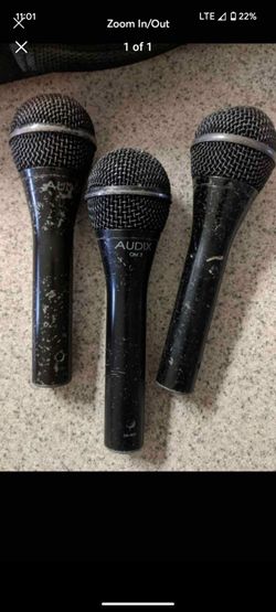 Audix vocal mics