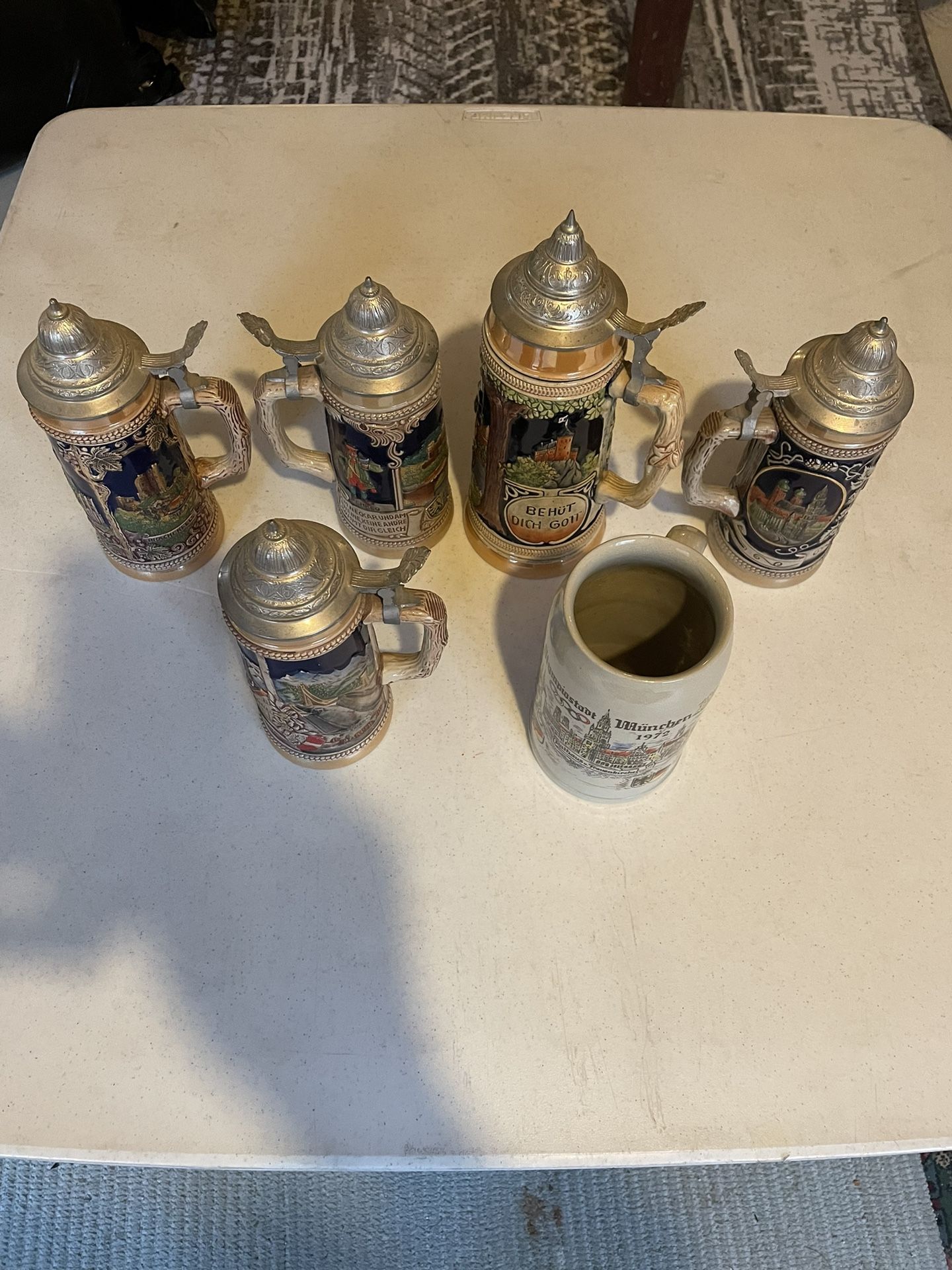 German Beer Mugs