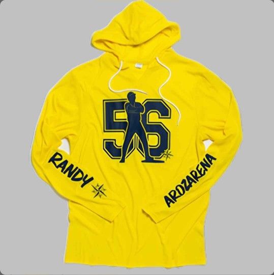 Randy Arozarena Cross Armed Hoodie Size XL
