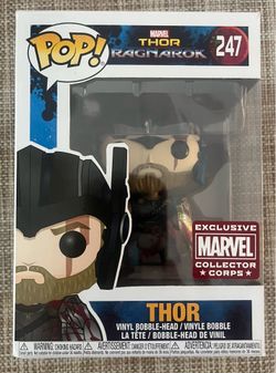 Funko Pop! Vinyl Thor #247 Marvel Ragnarok Collector Corps Exclusive