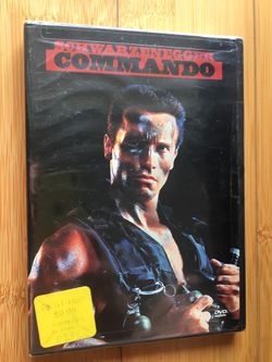Arnold Schwarzenegger is COMMANDO ! Brand New DVD (Sealed) In Manufacturers Shrink Wrap(OOP) $17.00