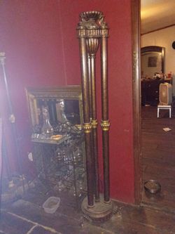 2  Metal candl holders
