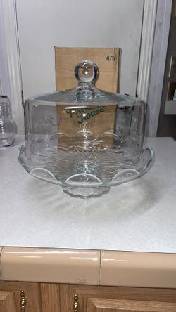 Princess House Heritage Cake Plate 