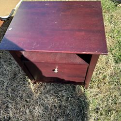 Nightstand/File Cabinet For Sale