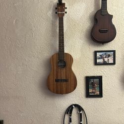 kala teak ukulele gently used 