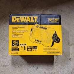 NEW DEWALT 20V MAX Compact Cordless Task Light - TOOL ONLY