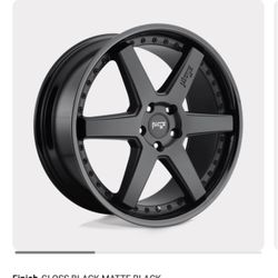 4 BNIB 19 x 8.5 / 5 x 4.5 Gloss Black Matte Rims w/ BNIB Tire Pressure Sensors