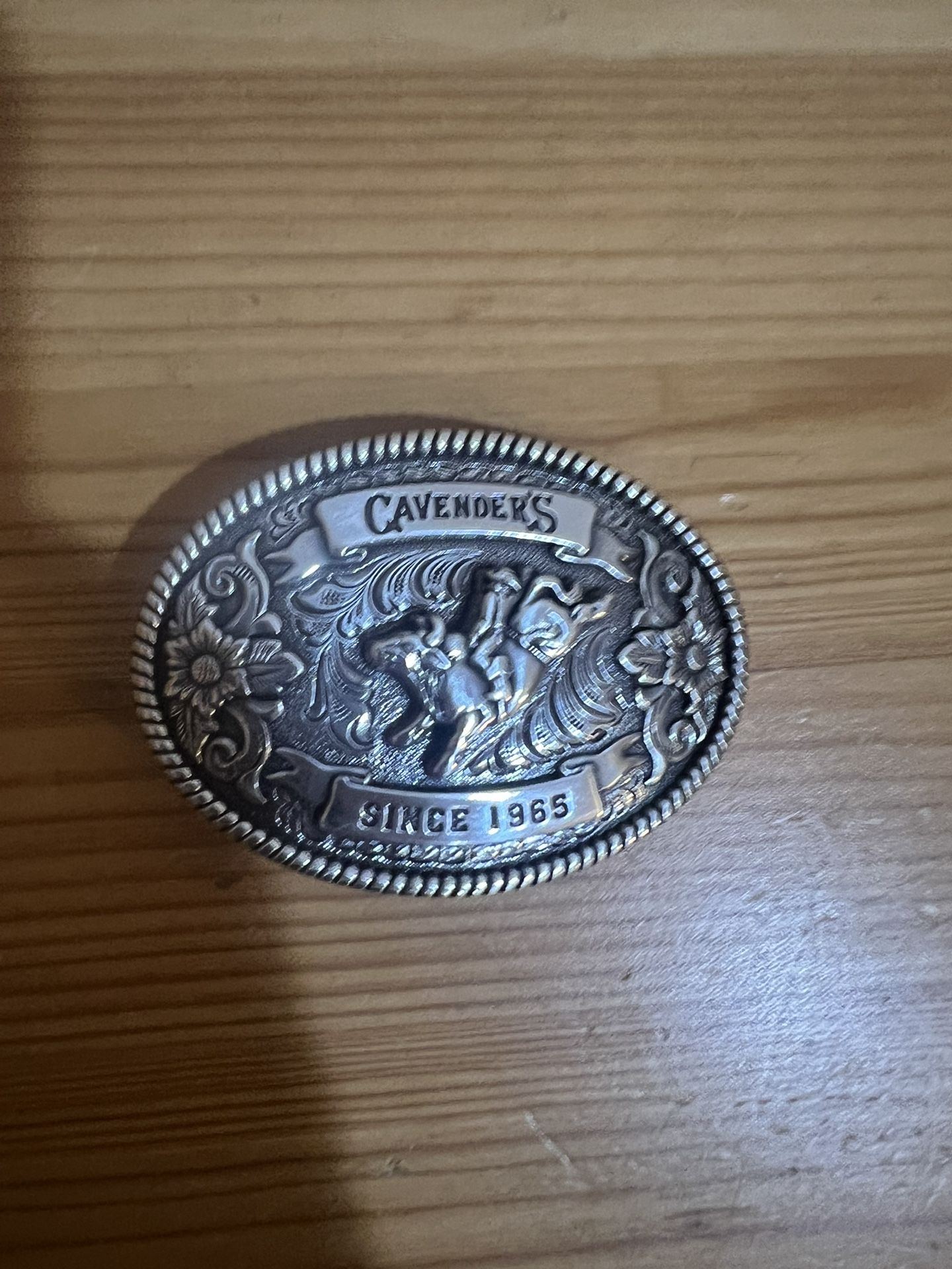 Cavender's Western Wear Belt Buckle Since 1965 Used Good Condition $10 Meet Up In Irving @dfwgoods