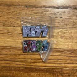 Danny Steinman x KISS 2 Pin Blind Packed Combo **Brand New**