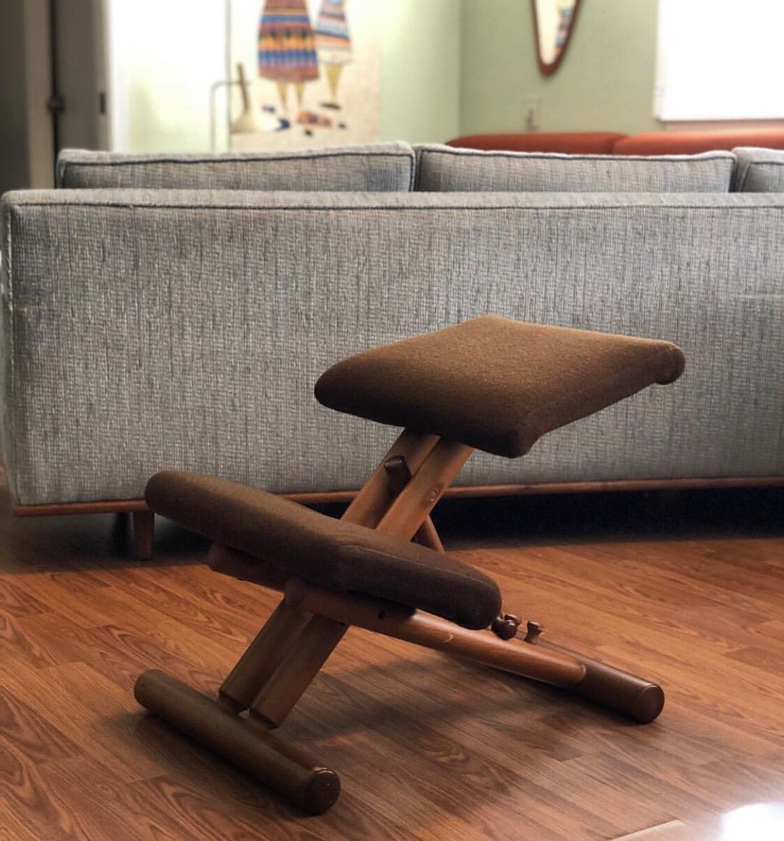 Vintage Westnofa Stokke Balans Variable Ergonomic Kneeling Chair