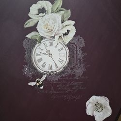 Antique Cherry Side Table