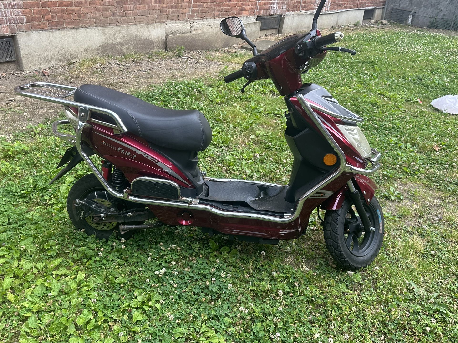 electric-moped-fly-7-e-bike-red-color-for-sale-in-queens-ny-offerup