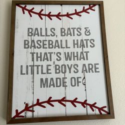 Baseball Picture For Boys Room 