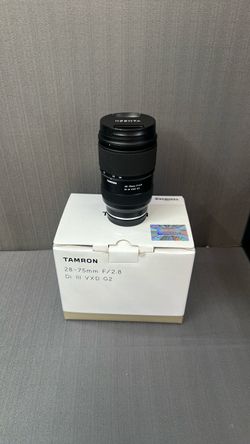 Tamron 28-75mm F2.8 Sony E mount