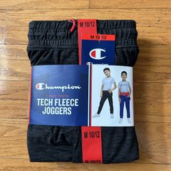 NWT Champion youth Tech Fleece Joggers 2 pack Size M 10/12