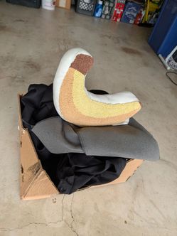 Banana decorative pillow