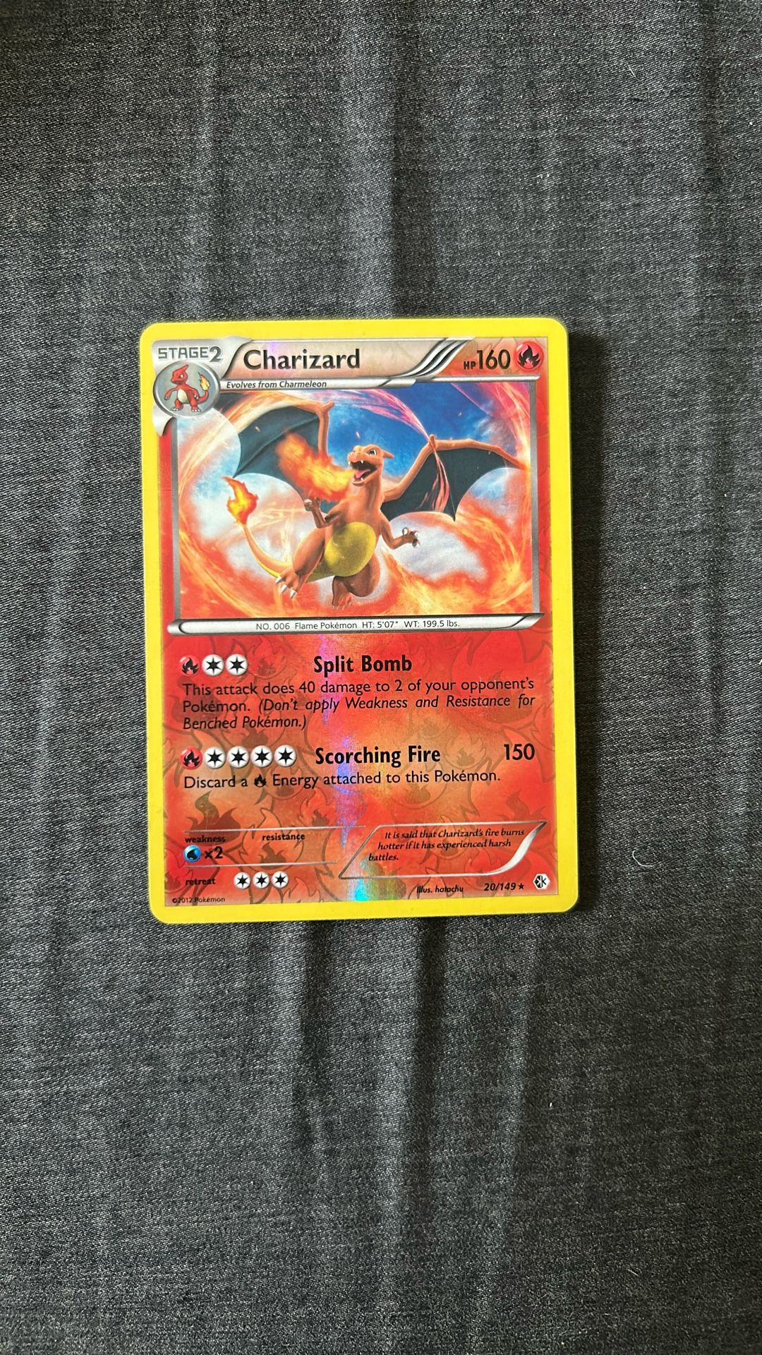 Charizard Pokemon Card
