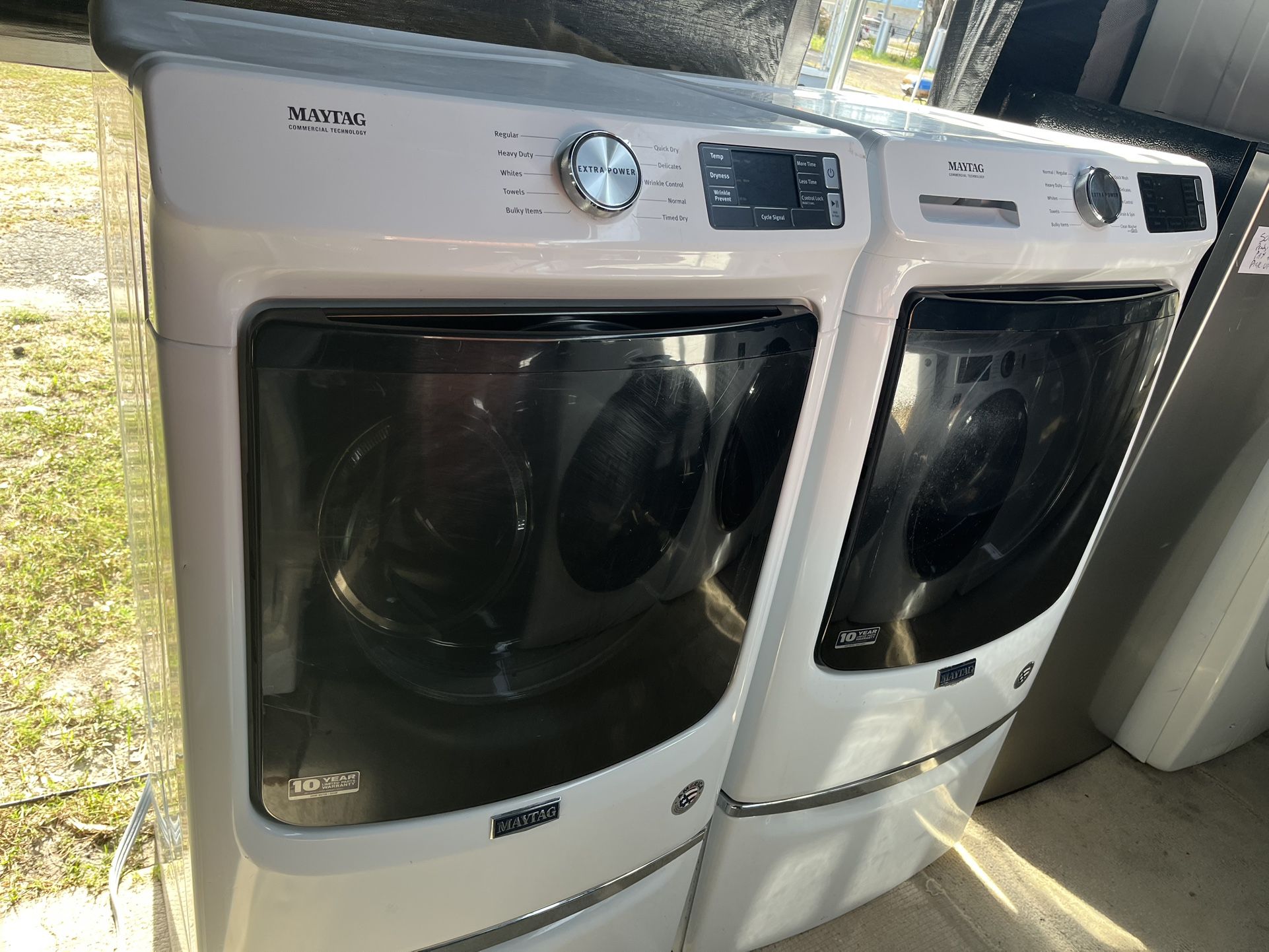Maytag And Electrolux Set Washer And Dryer With Pedestal / 1 Month Warranty 