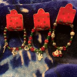 Christmas Charm Bracelets