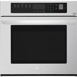 New LG 30 In Single Electric Wall Oven With Convection And EasyClean In Stainless Steel