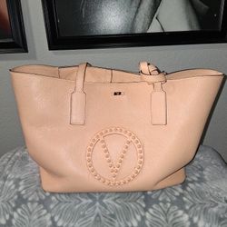 Valentino By Mario Valentino Soho Rock Leather Tote
