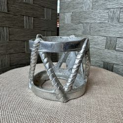 Vintage Metal Candle Holder
