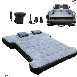 AIR MATTRESS FOR TRUCK BED WITH PUMP