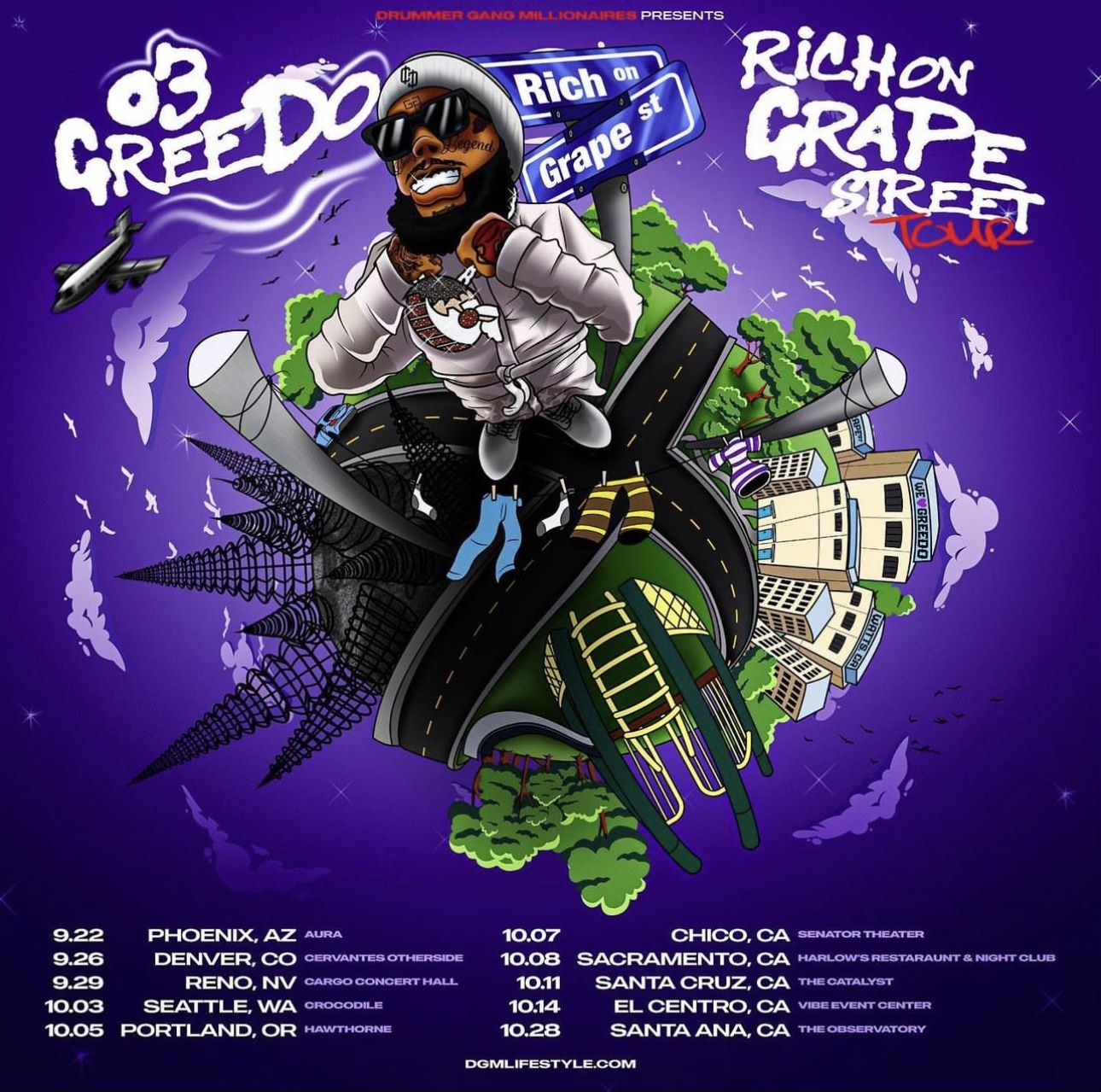 03 Greedo Concert Tickets Santa Cruz for Sale in Gilroy CA