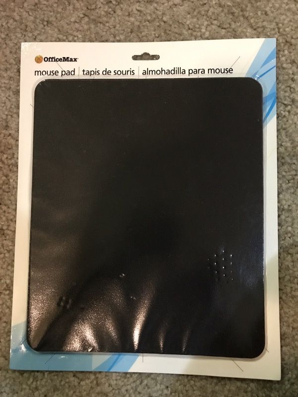 OfficeMax mouse pad. New and unopened piece.